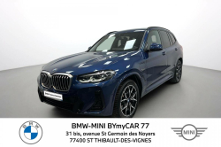 BMW X3 G01 LCI xDrive 30e 292ch BVA8 M Sport 77-Seine-et-Marne