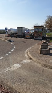 Parking du péage de Beaune sud