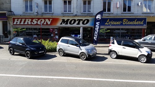 Hirson Moto Lejeune -Blanchard : Aixam Yamaha Kymco Peugeot Hytrack Masai Tgb