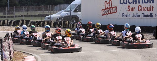 Karting Beaucaire Julie TONELLI