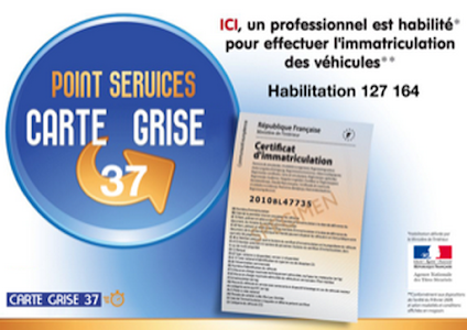 CARTE GRISE 37