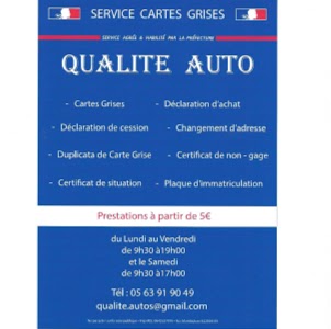 CARTE GRISE MONTAUBAN Qualite Auto