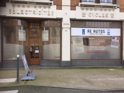 AE AUTOS carte grise